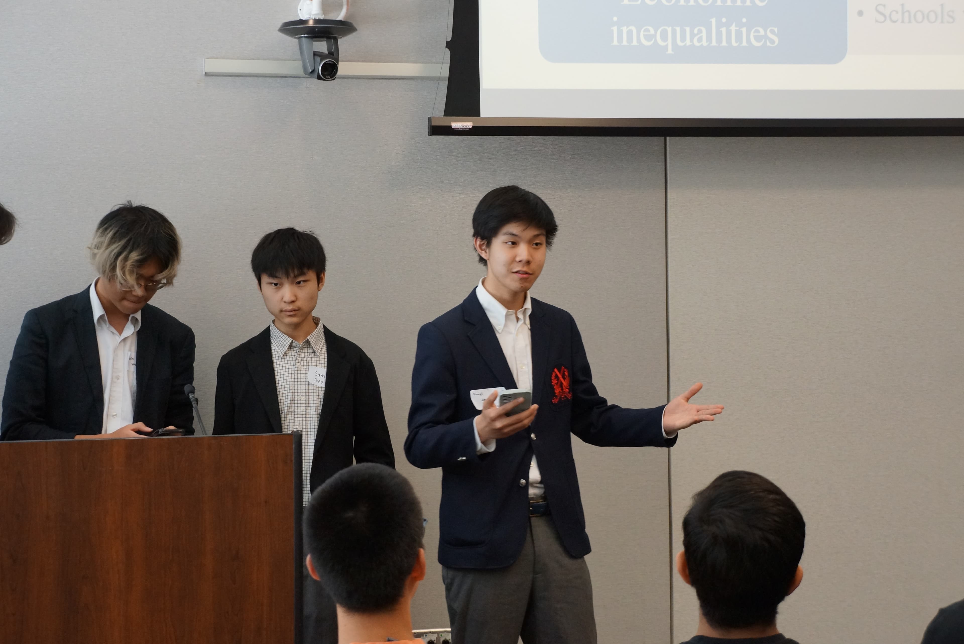 A speaker presenting to the TYSIC audience
