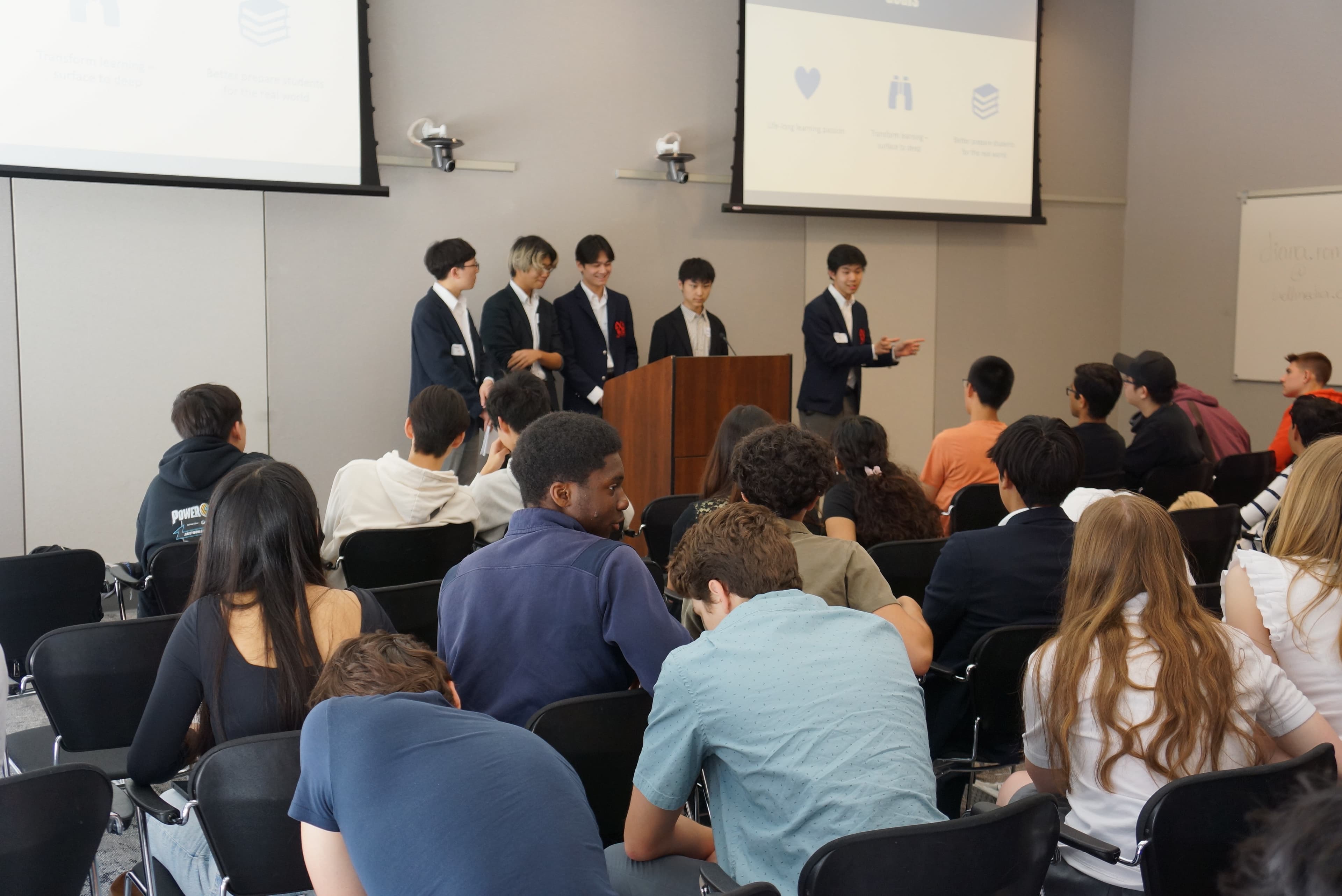 Attendees during a workshop at TYSIC