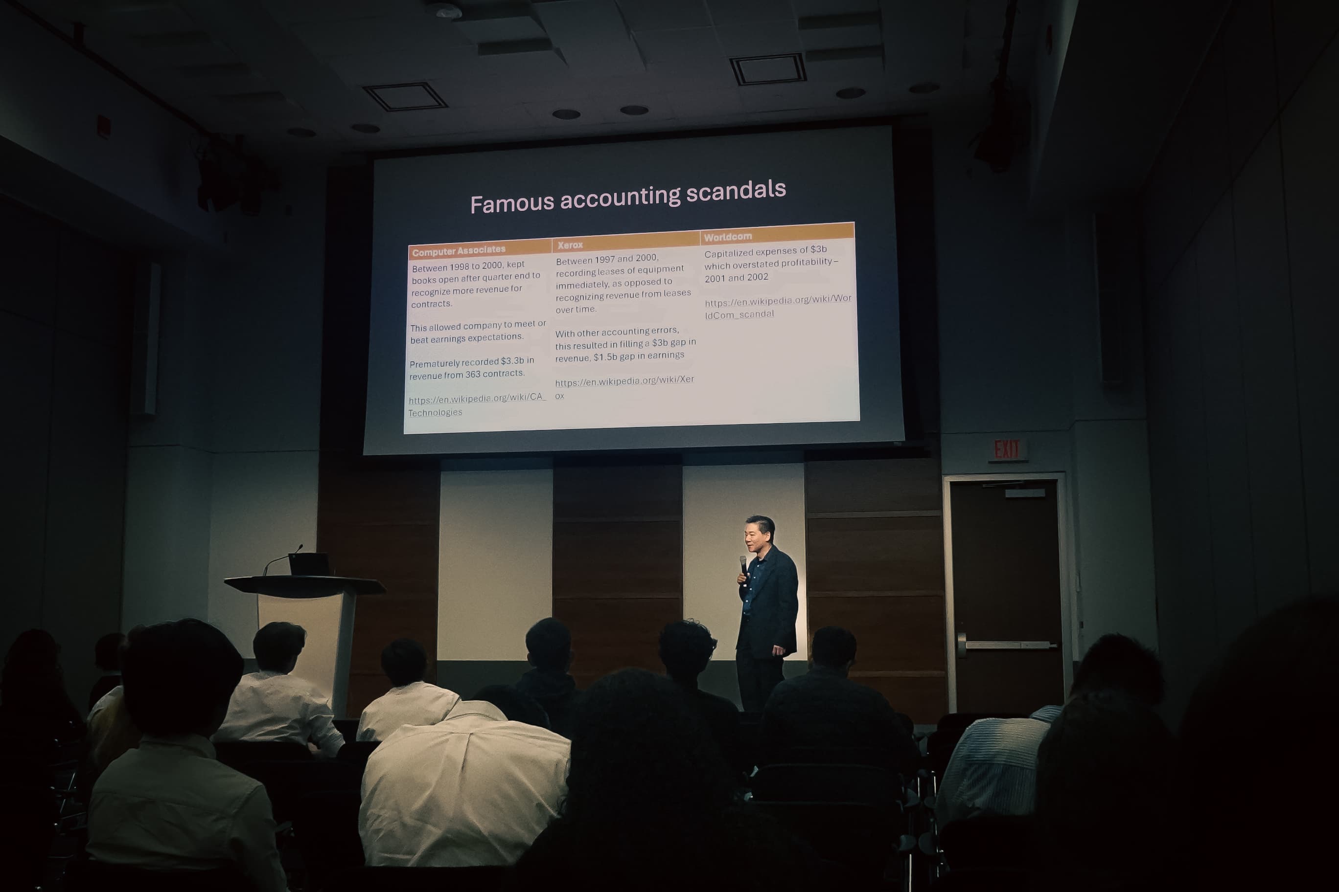 A talk underway at TYSIC