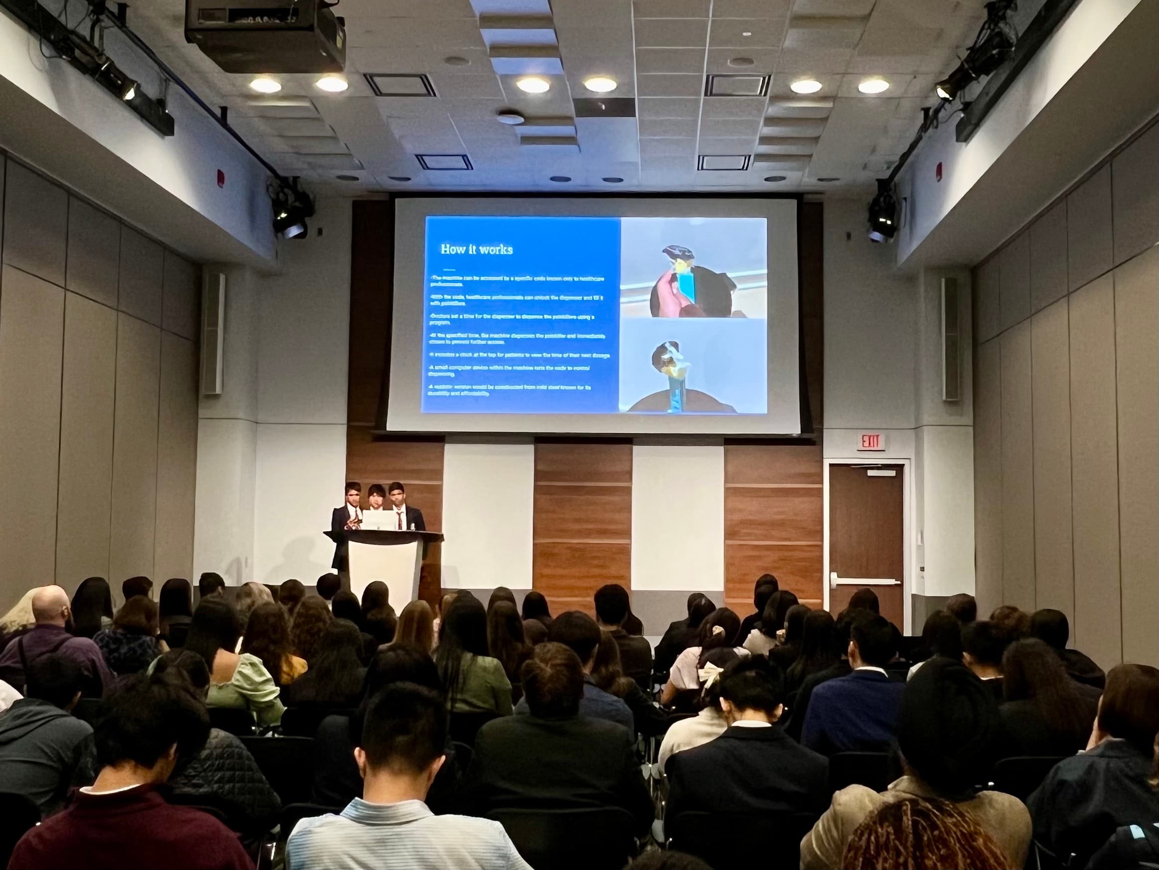 A speaker addressing the TYSIC audience