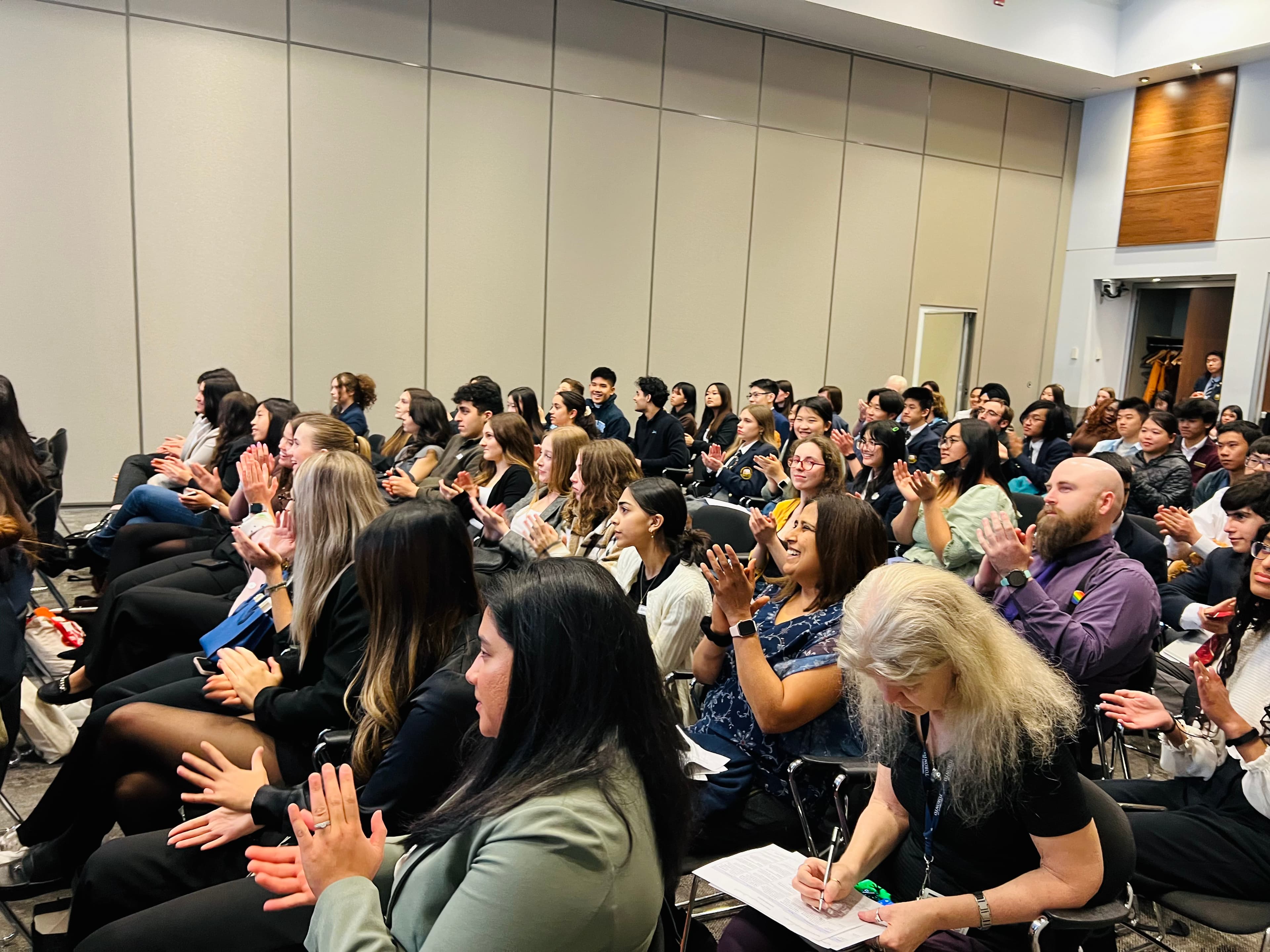 The TYSIC audience during a keynote
