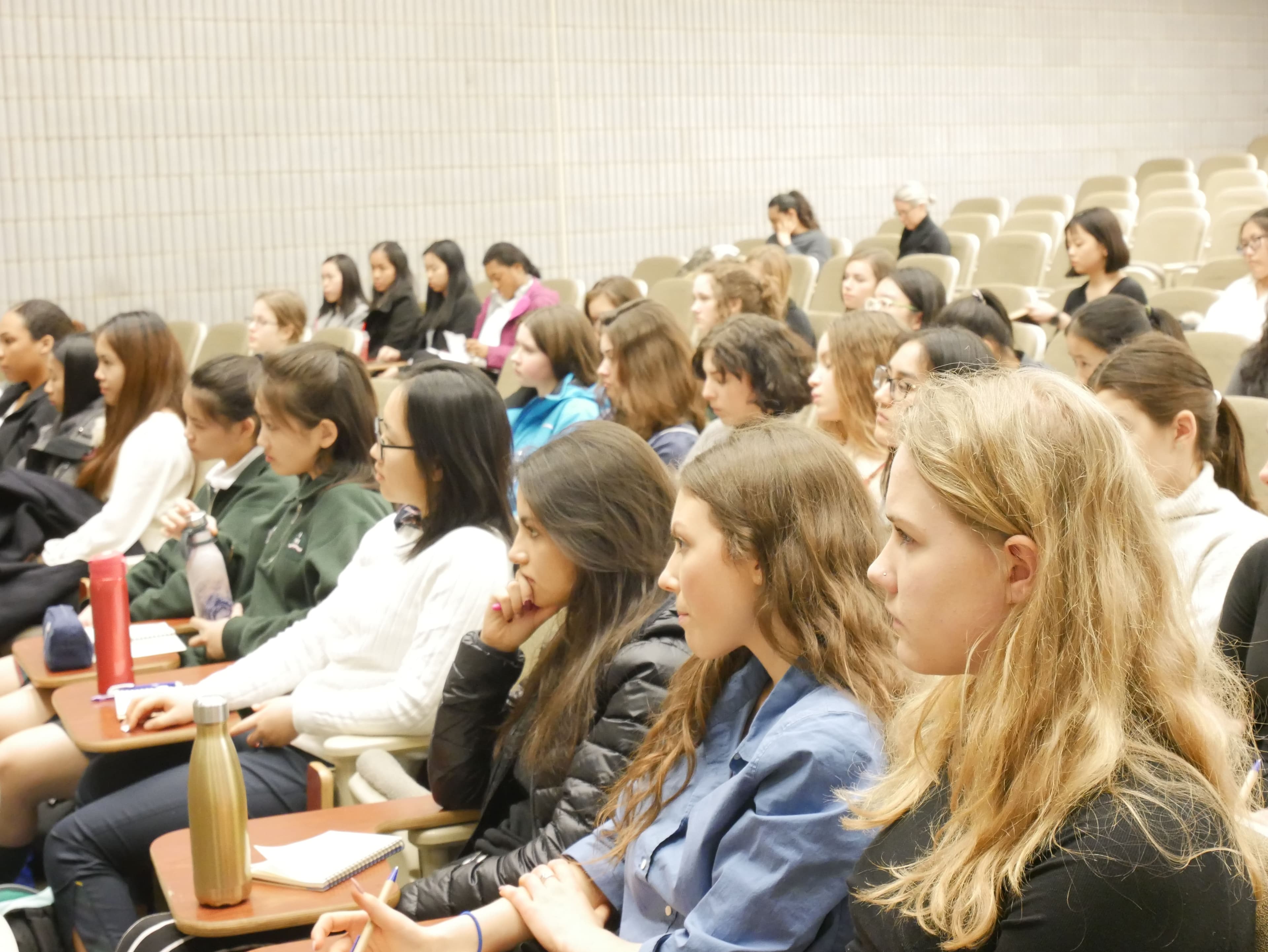 Front rows of the TYSIC audience